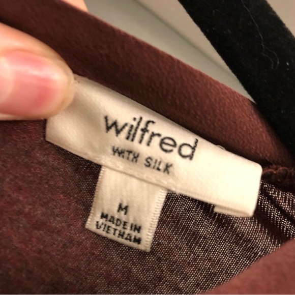 Wilfred Capucine T-Shirt Cotton & Silk - Picture 3 of 4